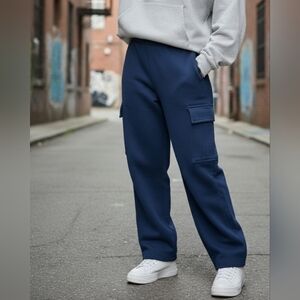 Tuff Athletics Women's Fleece Cargo Pants Size Large